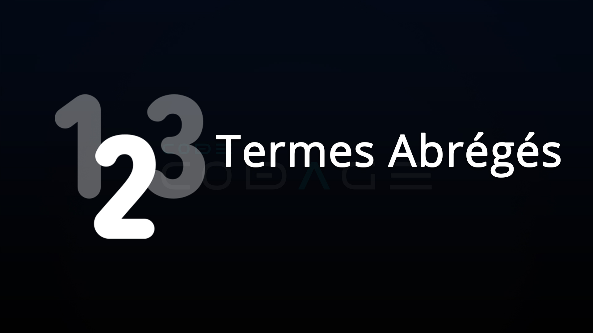 Termes Abrégés